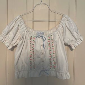 Adorable Peasant Blouse